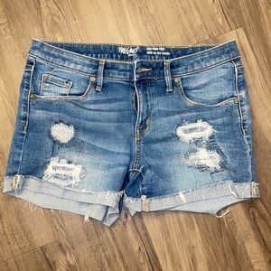 Mossimo mid rise jean short